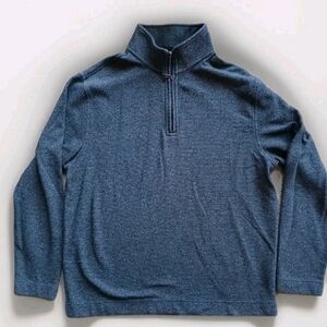 Van Heusen Men's Blue Zip-Up Sweater